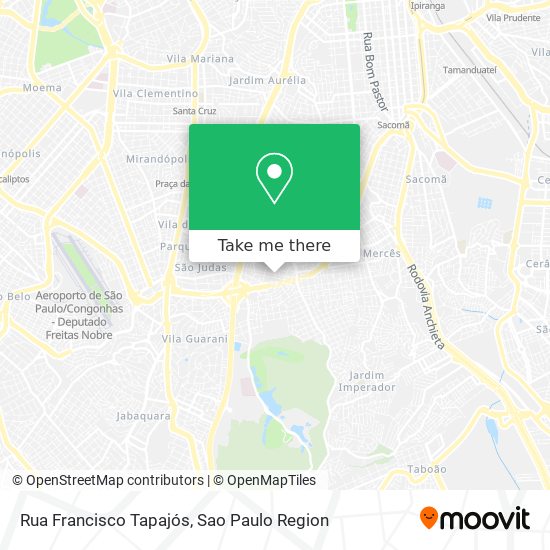 Rua Francisco Tapajós map
