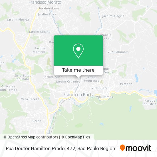 Mapa Rua Doutor Hamilton Prado, 472