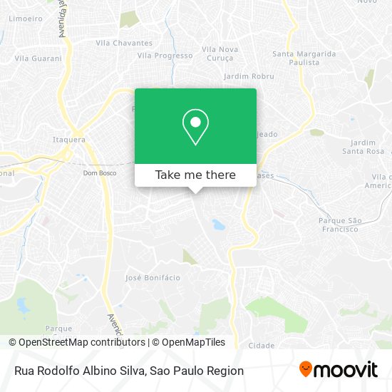 Rua Rodolfo Albino Silva map