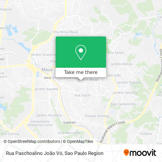 Rua Paschoalino João Vó map