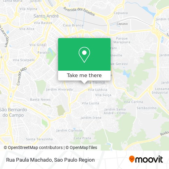 Rua Paula Machado map
