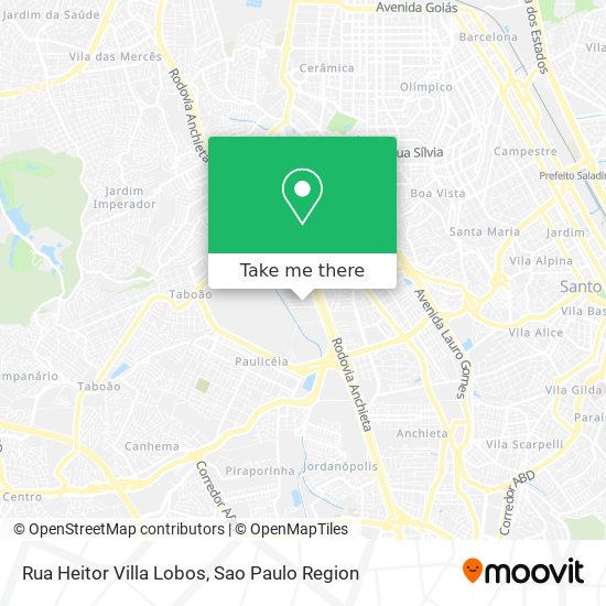 Rua Heitor Villa Lobos map
