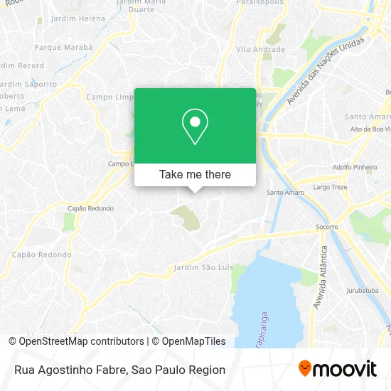 Rua Agostinho Fabre map
