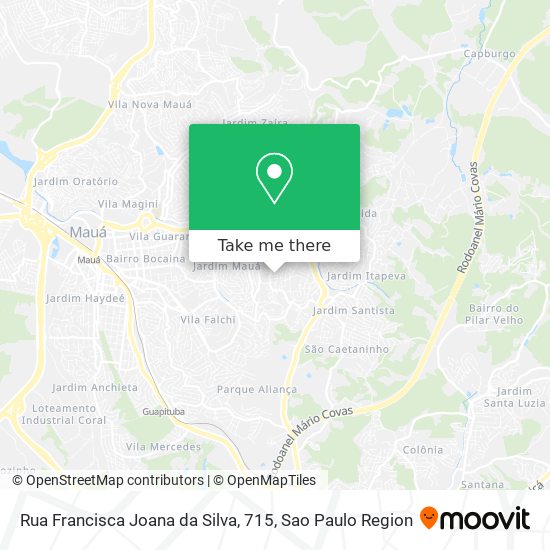 Rua Francisca Joana da Silva, 715 map