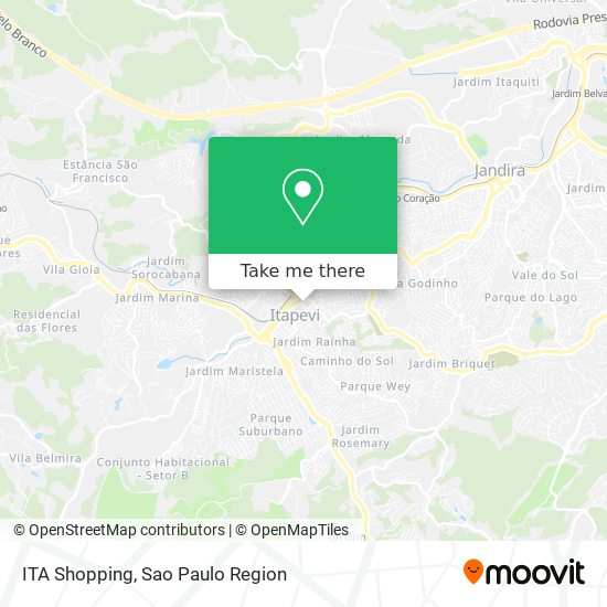 ITA Shopping map