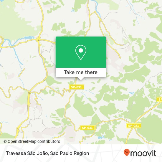 Travessa São João map