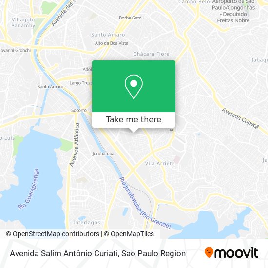 Avenida Salim Antônio Curiati map