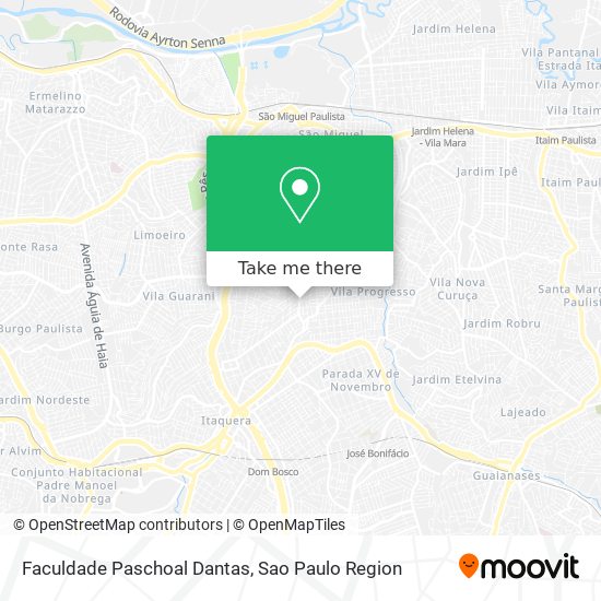 Faculdade Paschoal Dantas map