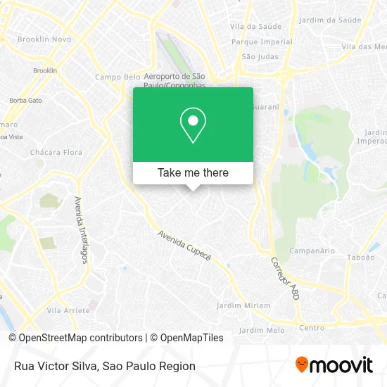 Rua Victor Silva map