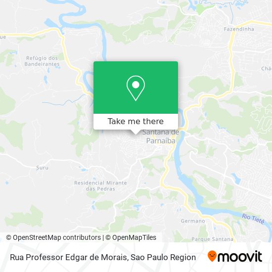 Rua Professor Edgar de Morais map