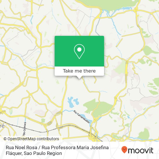 Mapa Rua Noel Rosa / Rua Professora Maria Josefina Fláquer