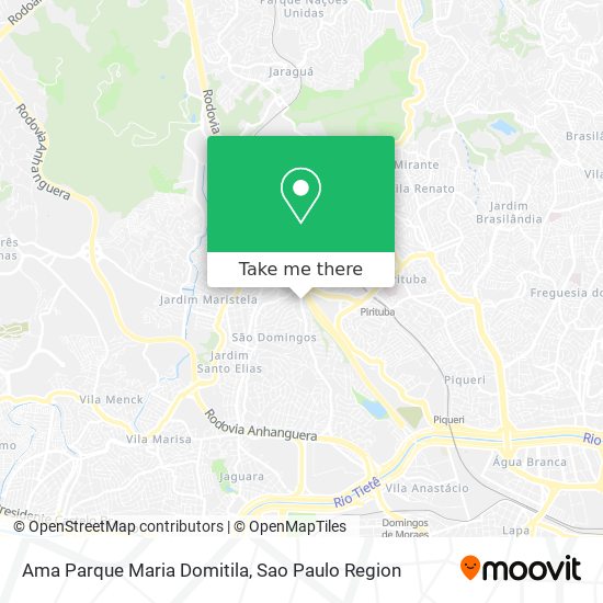 Mapa Ama Parque Maria Domitila