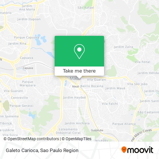 Galeto Carioca map