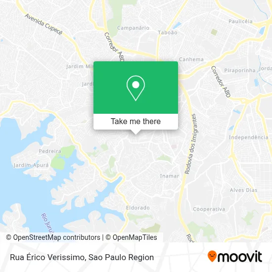 Rua Érico Verissimo map