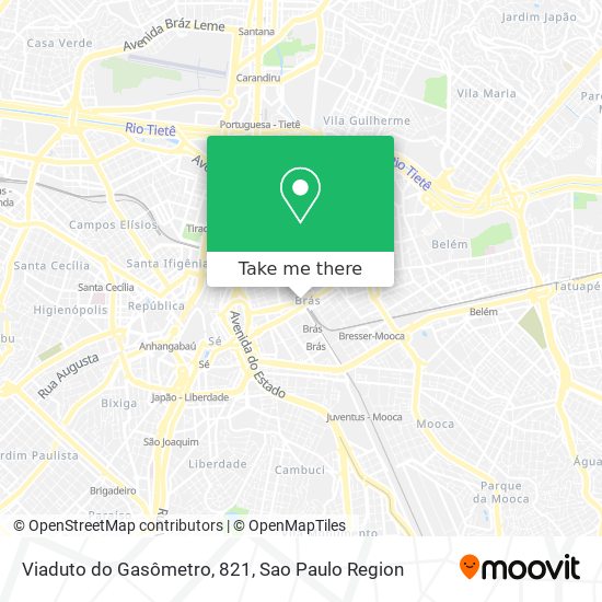 Viaduto do Gasômetro, 821 map