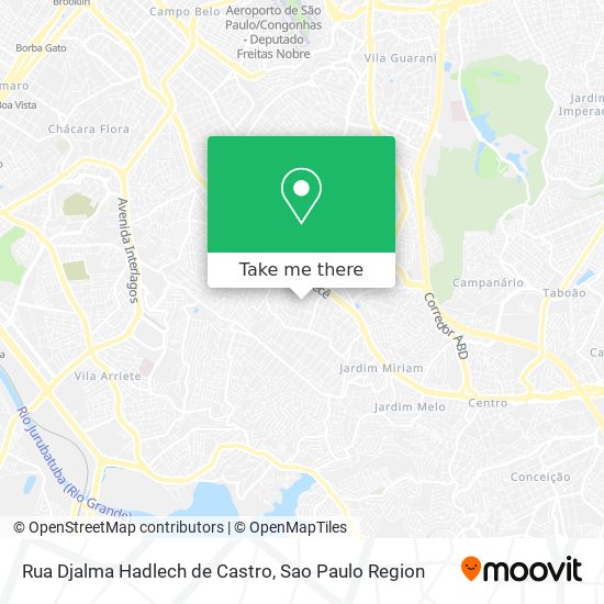 Rua Djalma Hadlech de Castro map