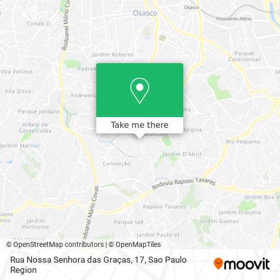 Rua Nossa Senhora das Graças, 17 map