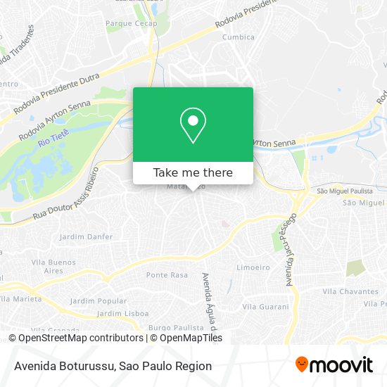 Avenida Boturussu map