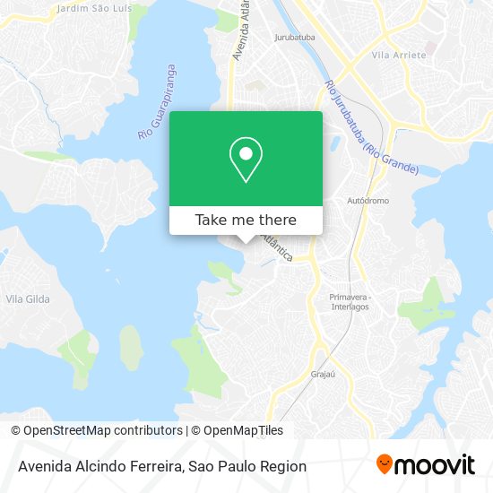 Avenida Alcindo Ferreira map