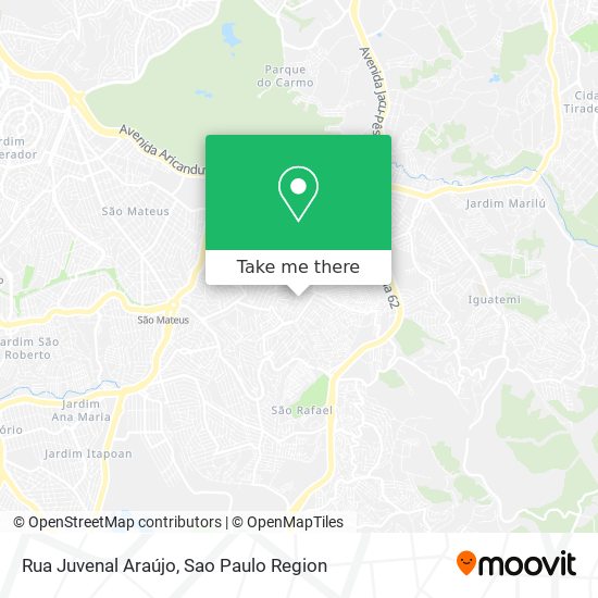 Rua Juvenal Araújo map
