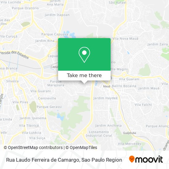 Rua Laudo Ferreira de Camargo map