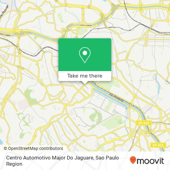 Centro Automotivo Major Do Jaguare map