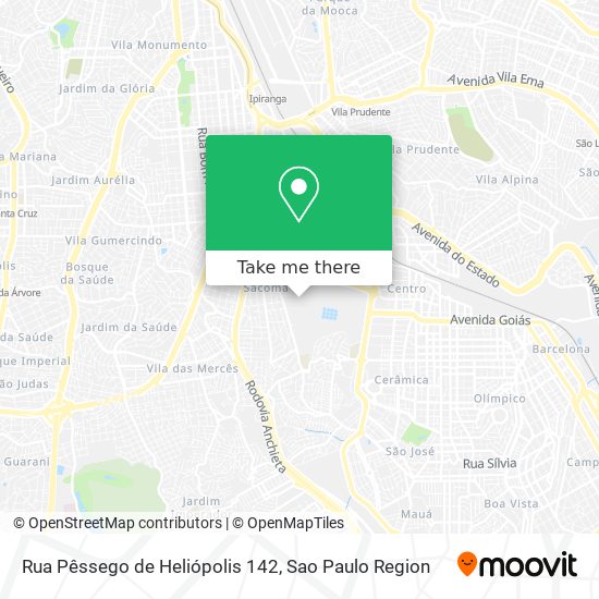 Rua Pêssego de Heliópolis 142 map