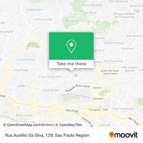 Rua Aurélio da Silva, 128 map