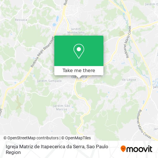 Igreja Matriz de Itapecerica da Serra map