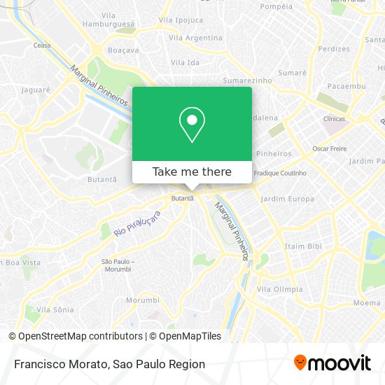 Francisco Morato map