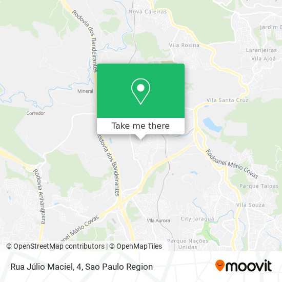 Mapa Rua Júlio Maciel, 4