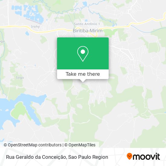 Rua Geraldo da Conceição map