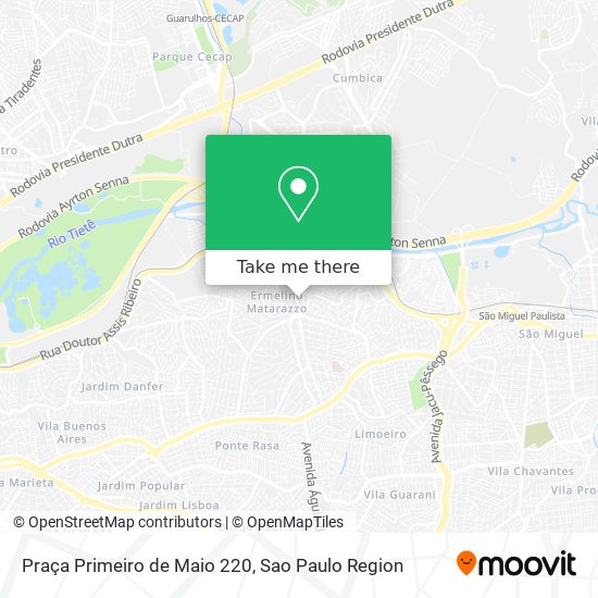 Praça Primeiro de Maio 220 map