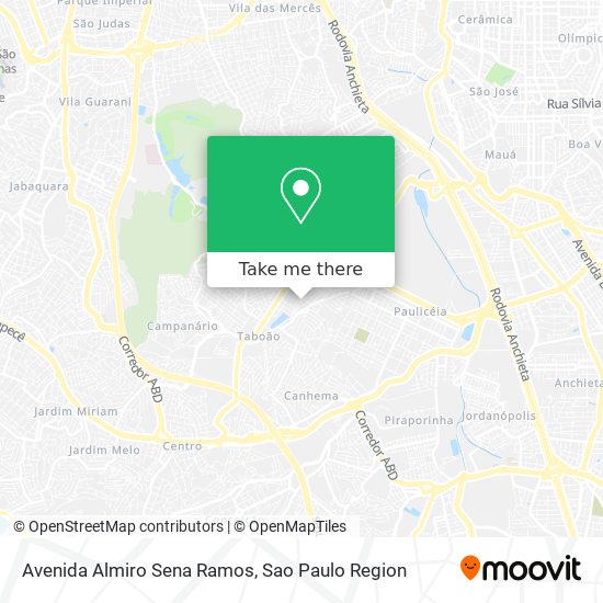 Avenida Almiro Sena Ramos map