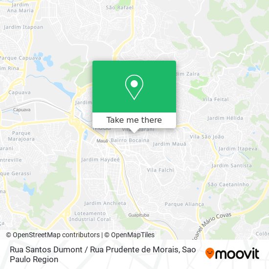 Rua Santos Dumont / Rua Prudente de Morais map