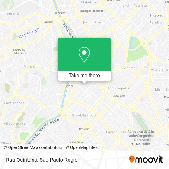 Rua Quintana map