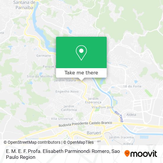 E. M. E. F. Profa. Elisabeth Parminondi Romero map