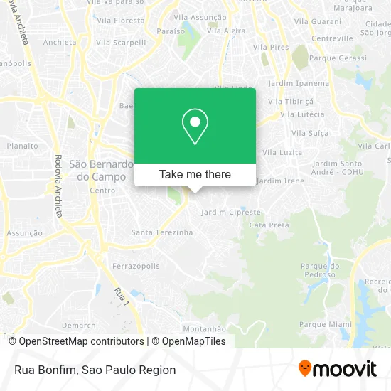 Rua Bonfim map