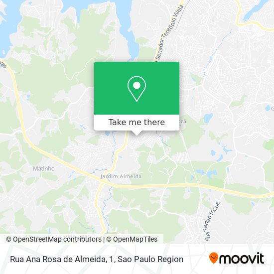 Rua Ana Rosa de Almeida, 1 map