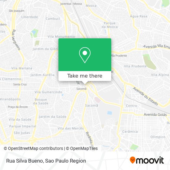 Rua Silva Bueno map