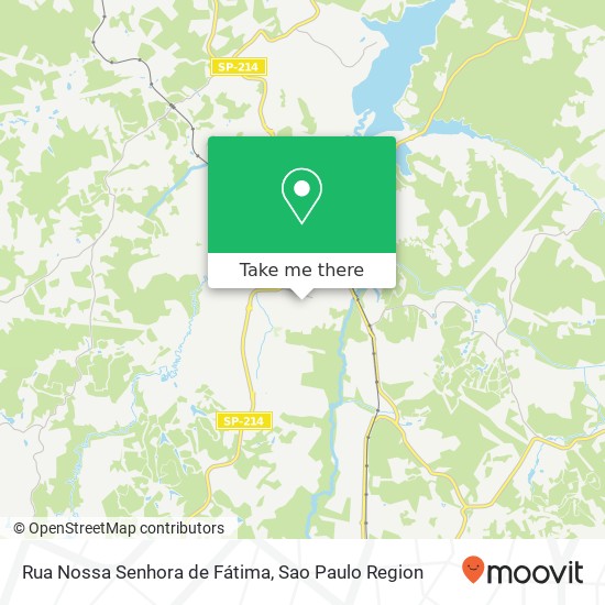 Rua Nossa Senhora de Fátima map