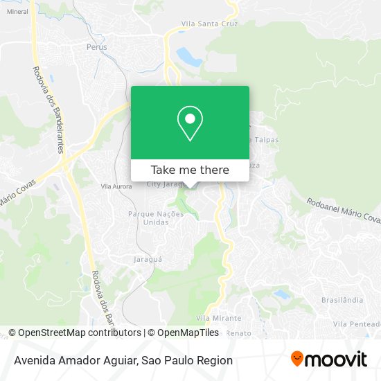 Avenida Amador Aguiar map