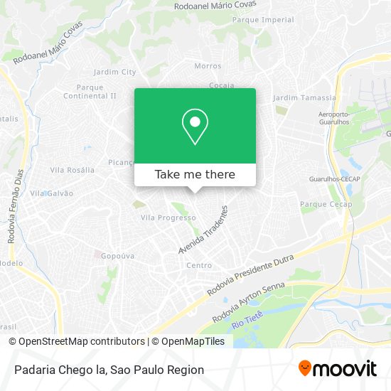 Padaria Chego la map