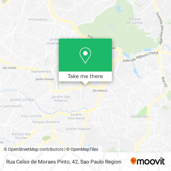 Rua Celso de Moraes Pinto, 42 map