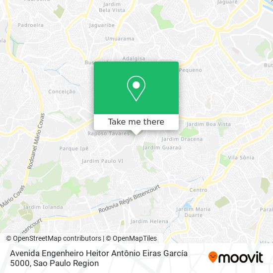 Avenida Engenheiro Heitor Antônio Eiras García 5000 map