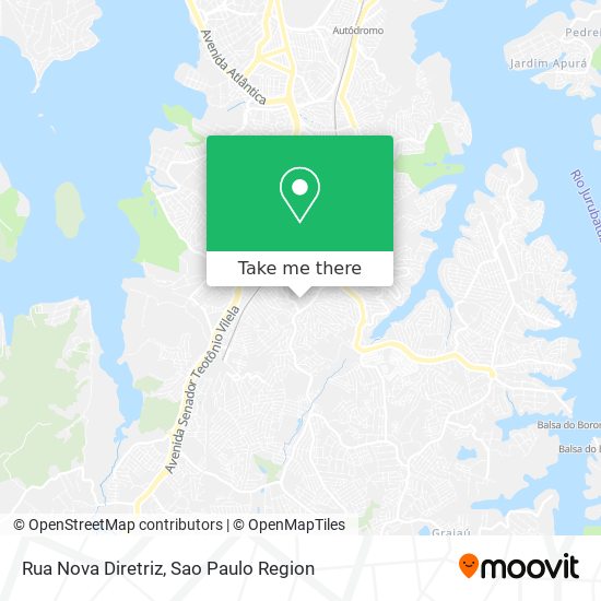 Rua Nova Diretriz map