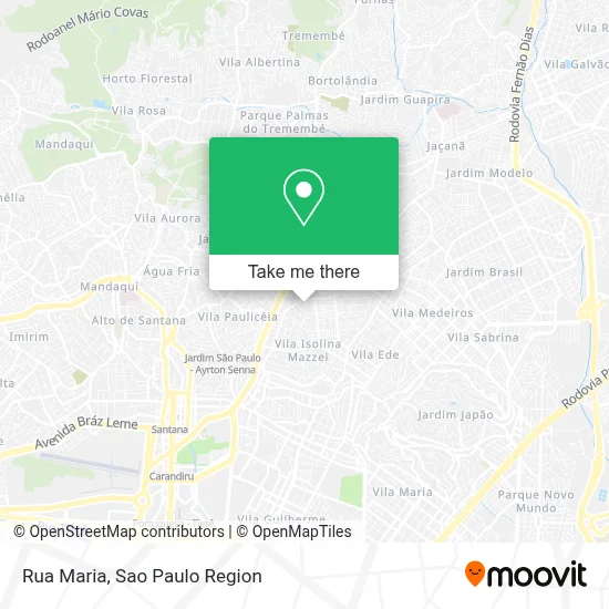 Rua Maria map
