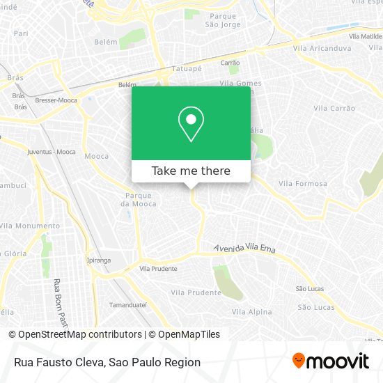 Rua Fausto Cleva map