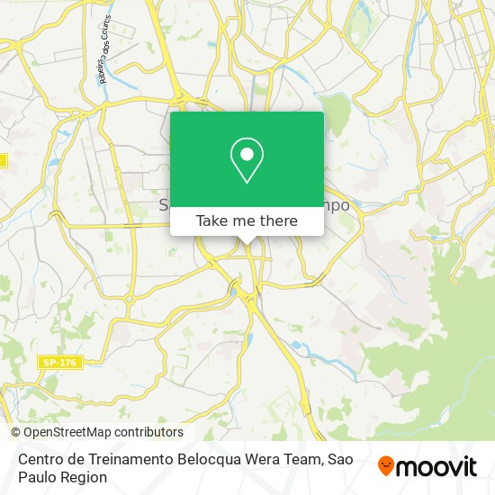 Centro de Treinamento Belocqua Wera Team map