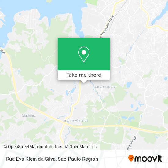 Rua Eva Klein da Silva map